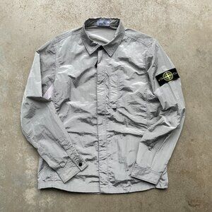 Stone Island 2018 S/S Nylon Metal Over-Shirt Men's Size XL Full Zip